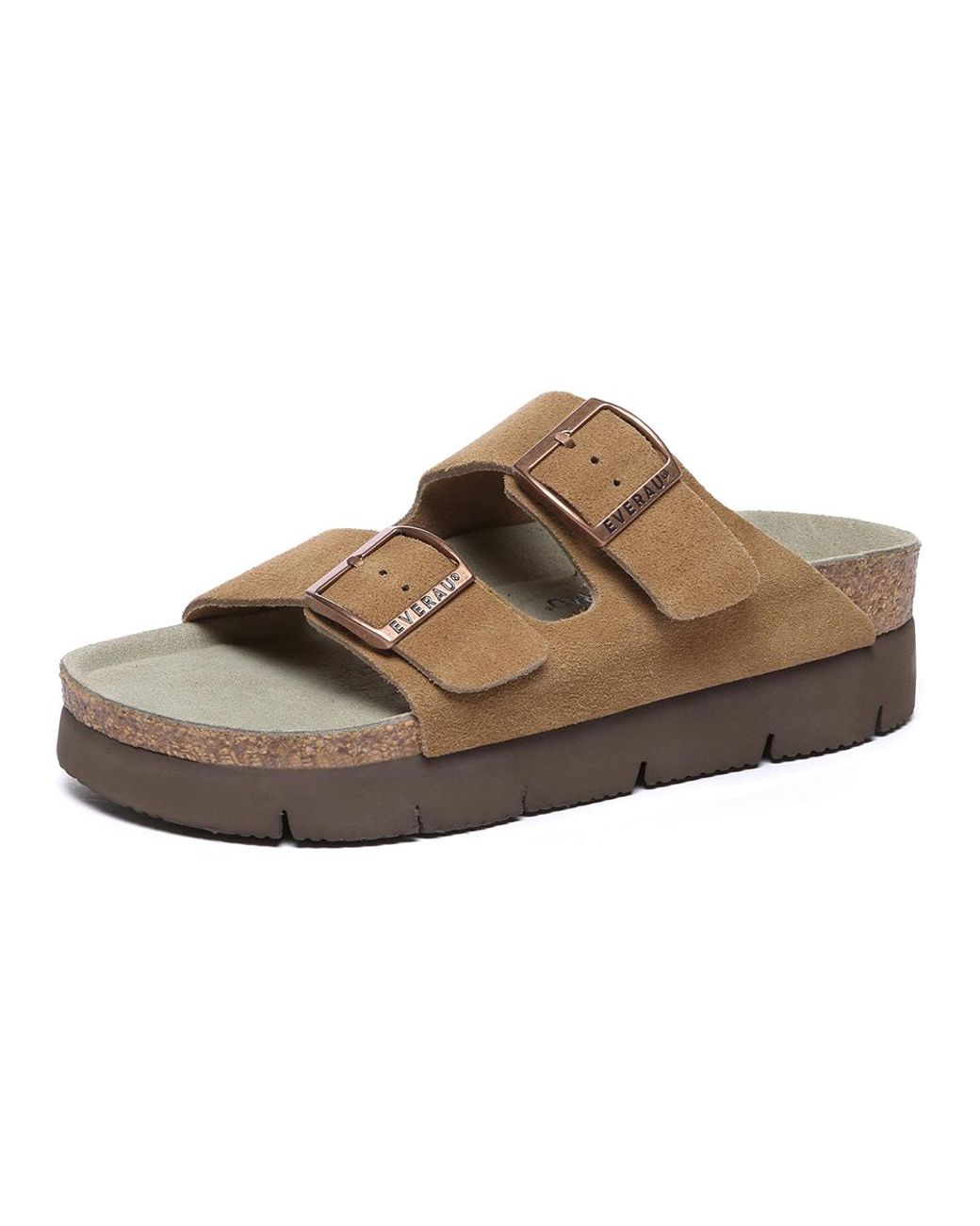 EverAu Australia Brown Ever Au Sandal Platform With Sole