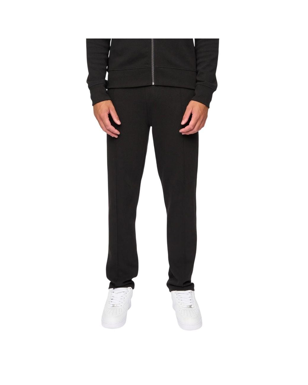 Duck and Cover Black Tames Jogging Bottoms for men