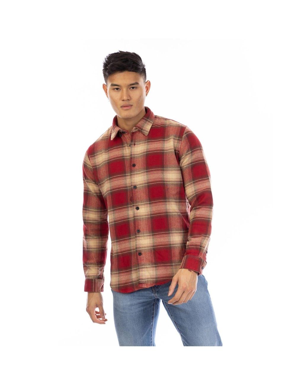 Peter Werth Bagley Collared Long Sleeve Shirt for men