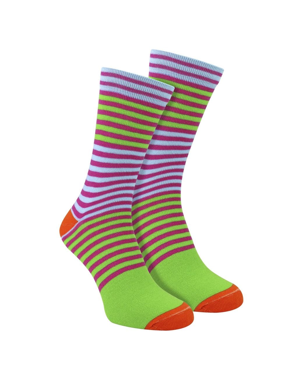 Sock Snob Green Mencap Novelty Cotton Socks for men
