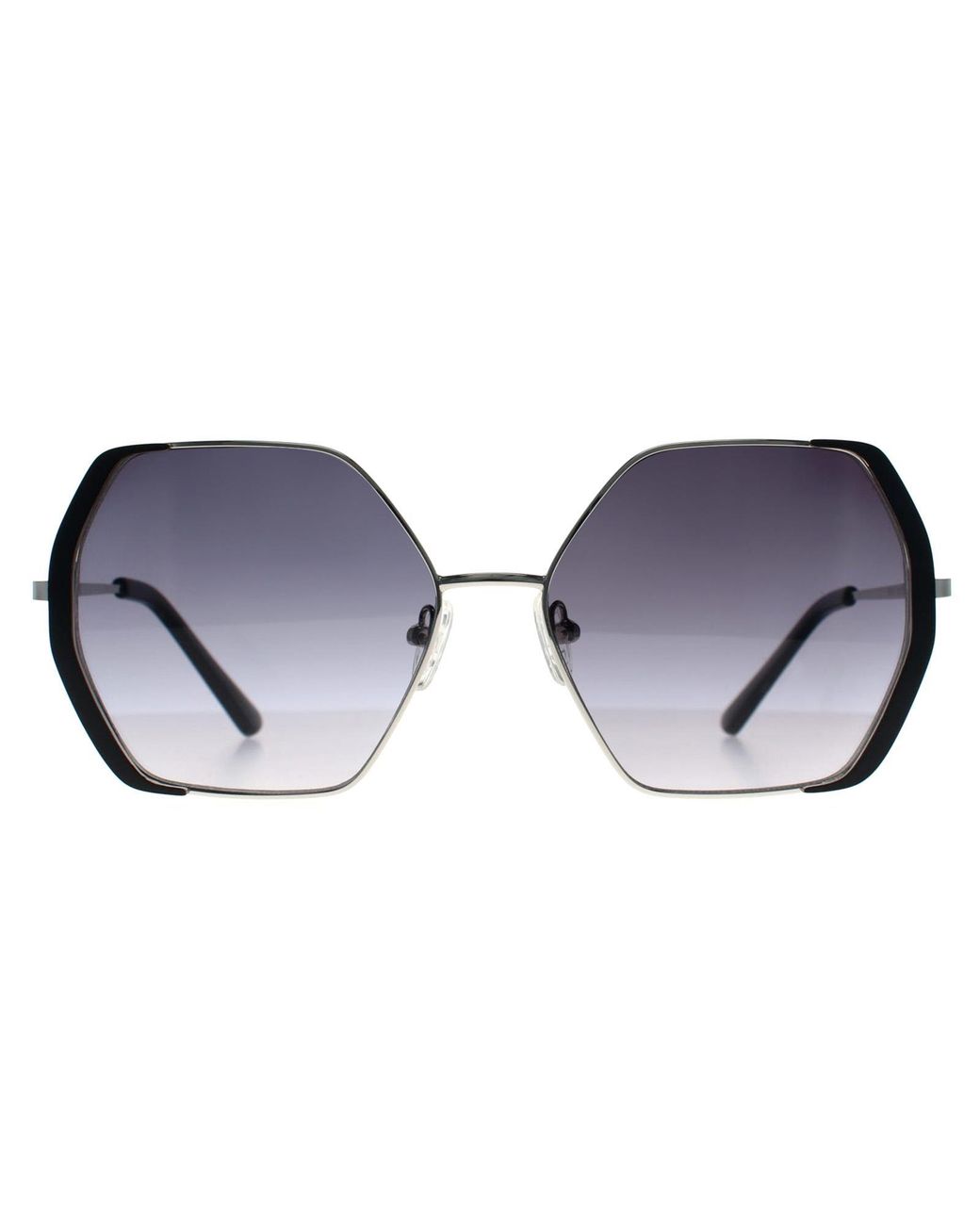 Guess Blue Square Gradient Gf0387 Metal