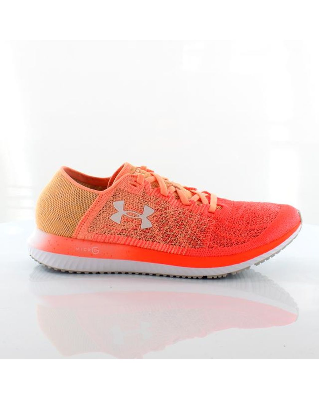 Under Armour Red Threadborne Blur Trainers