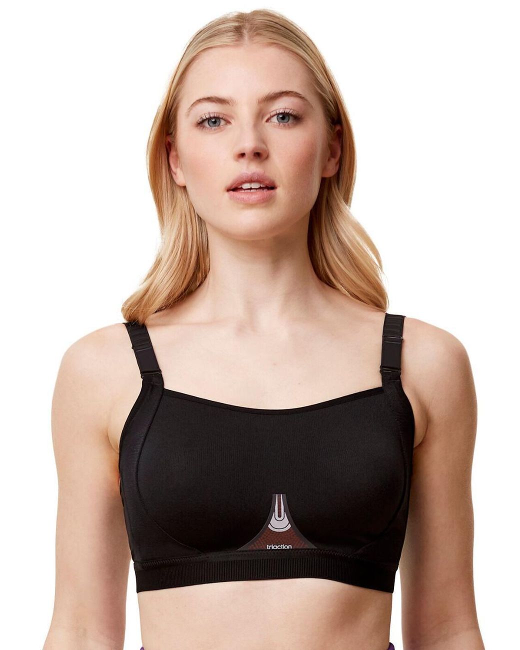 Triumph Black Triaction Gravity Lite Wireless Sports Bra