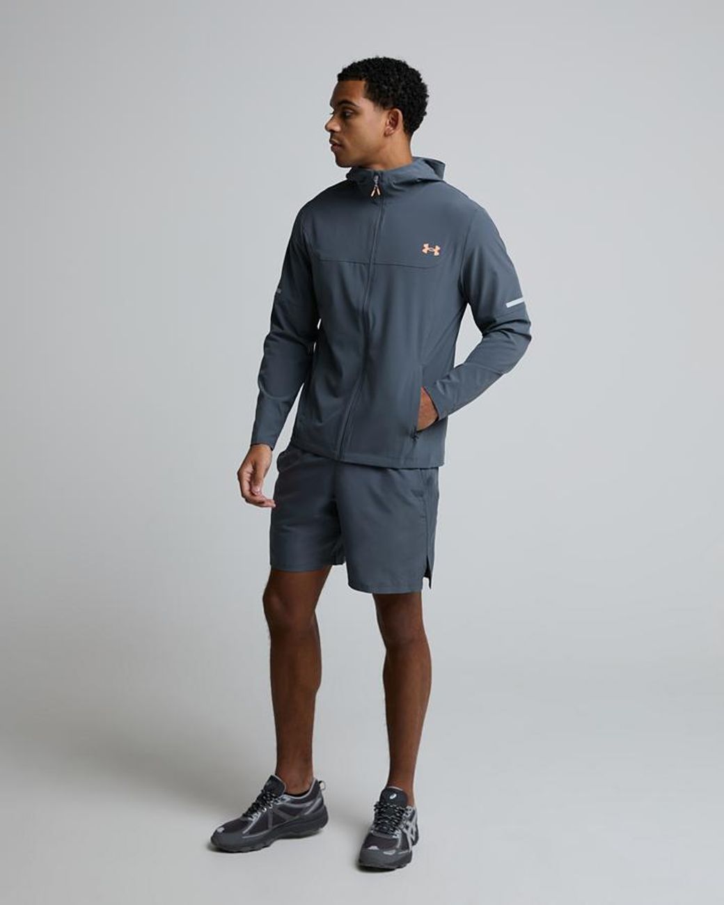 Under Armour Blue Ua Tech Utility Woven Jacket for men