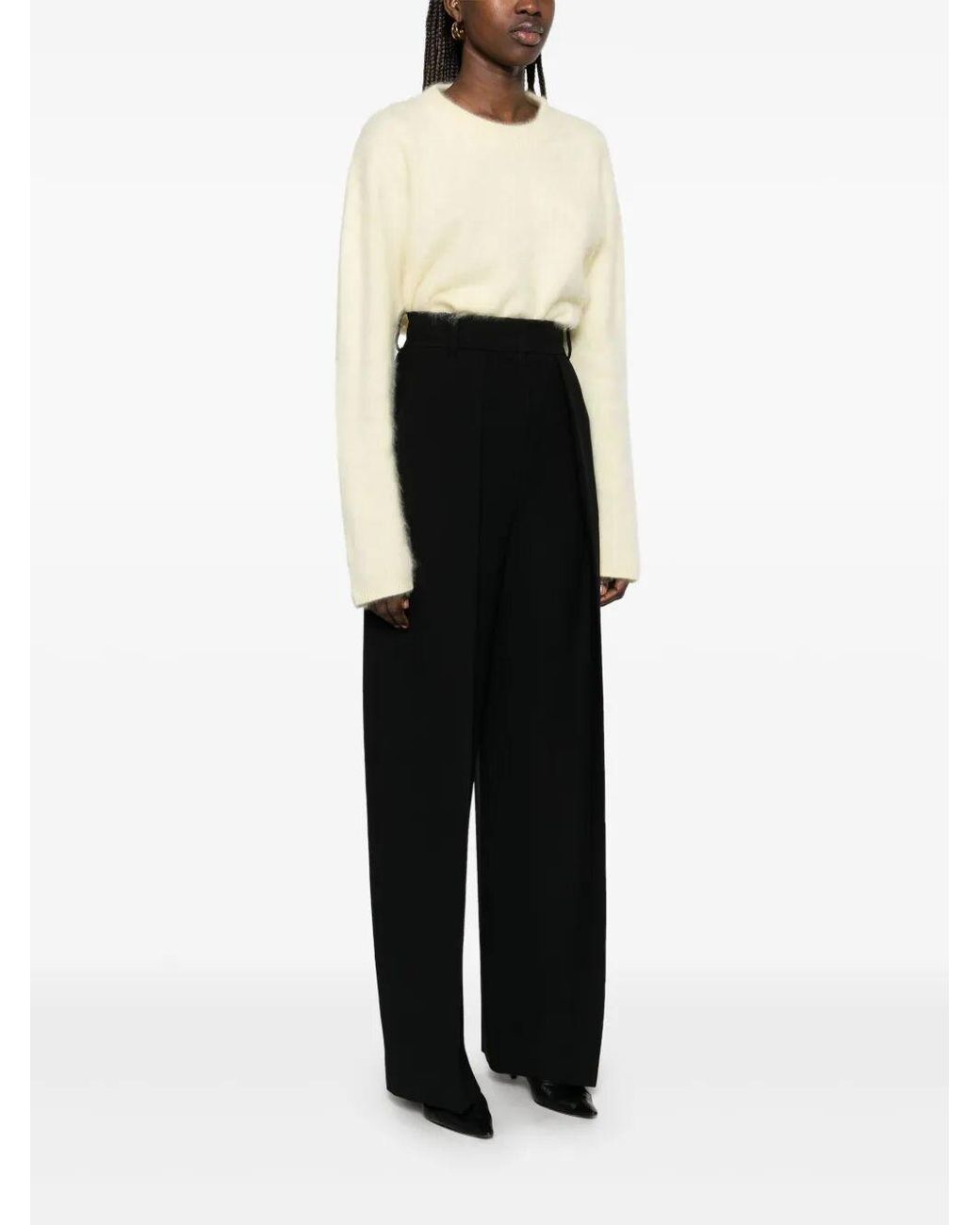 Khaite Black Maris Pant