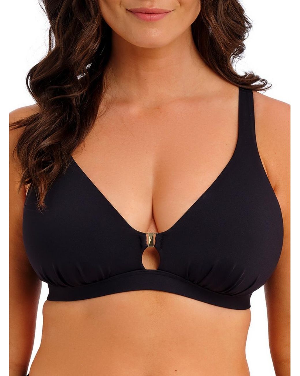 Fantasie Black Merissa Non-Wired Triangle Bikini Top