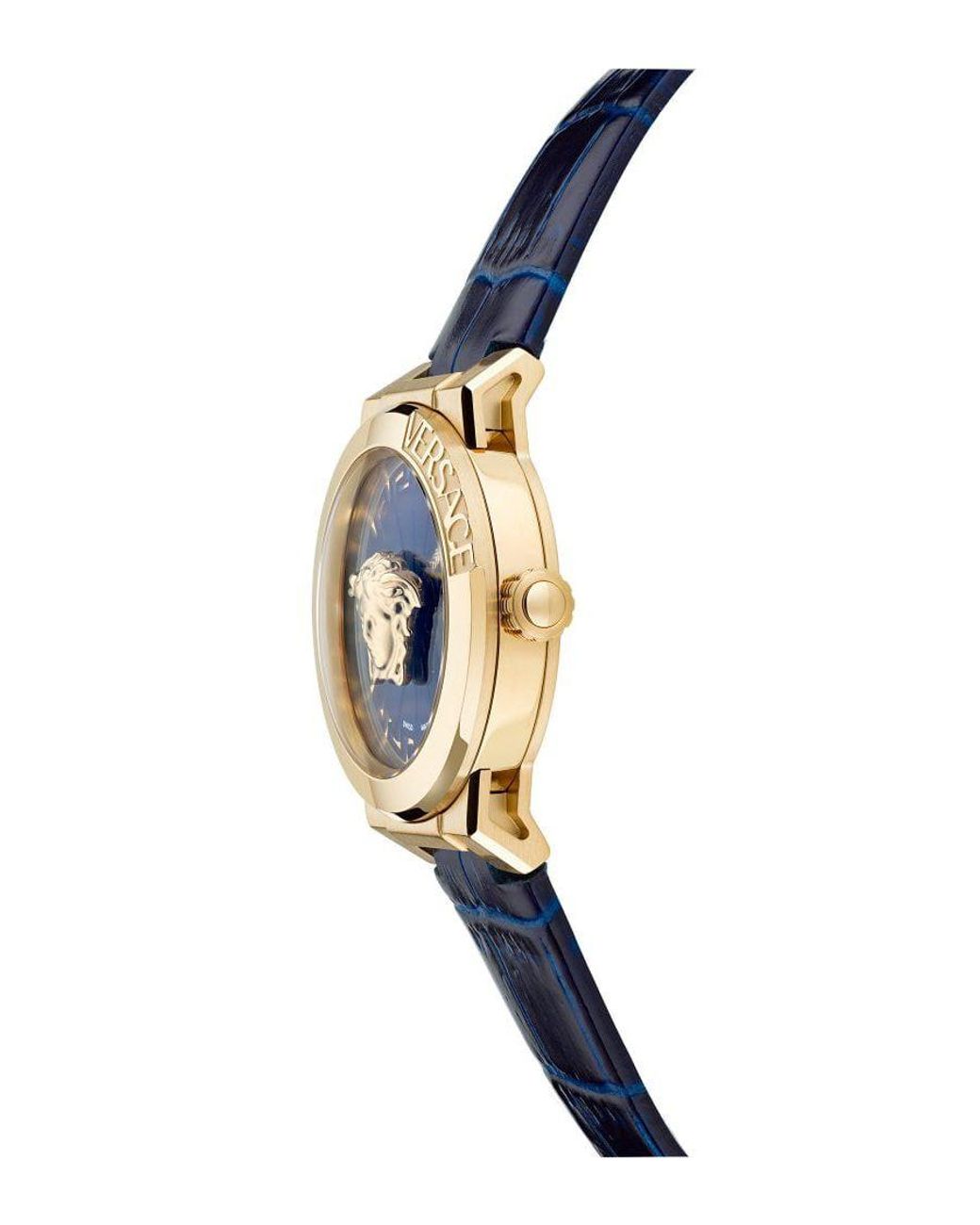 Versace Metallic Steel Luxury Analogue Quartz Watch