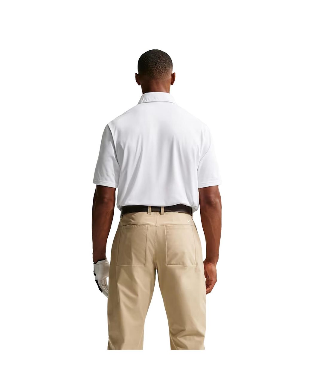 Nike White Velocity Polo Shirt for men
