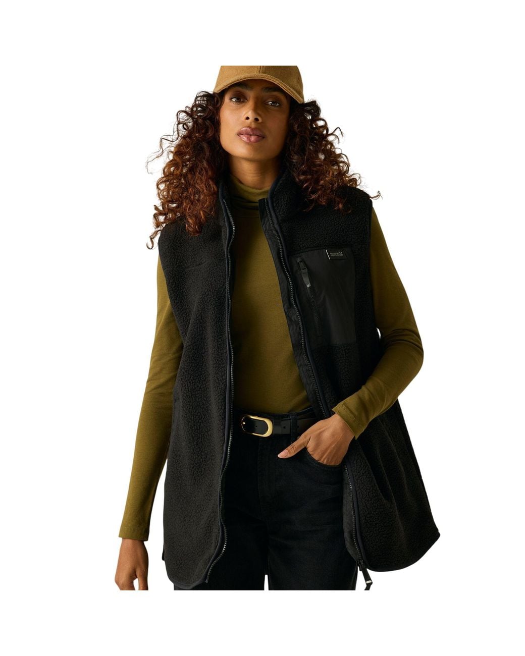 Regatta Black Ladies Frankie Borg Body Warmer