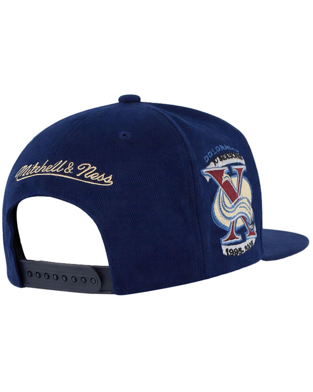Mitchell & Ness Blue Nhl Colorado Avalanche With Love Cap