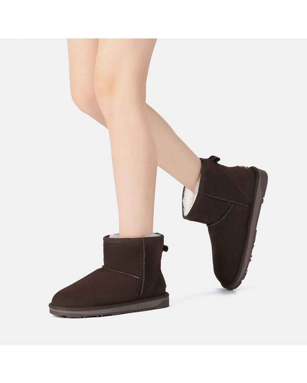 EVER AU Brown Falcon Mini Classic Boots for men