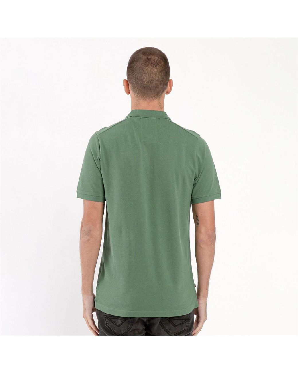 Luke 1977 Green Robbie Essentials Polo Shirt for men