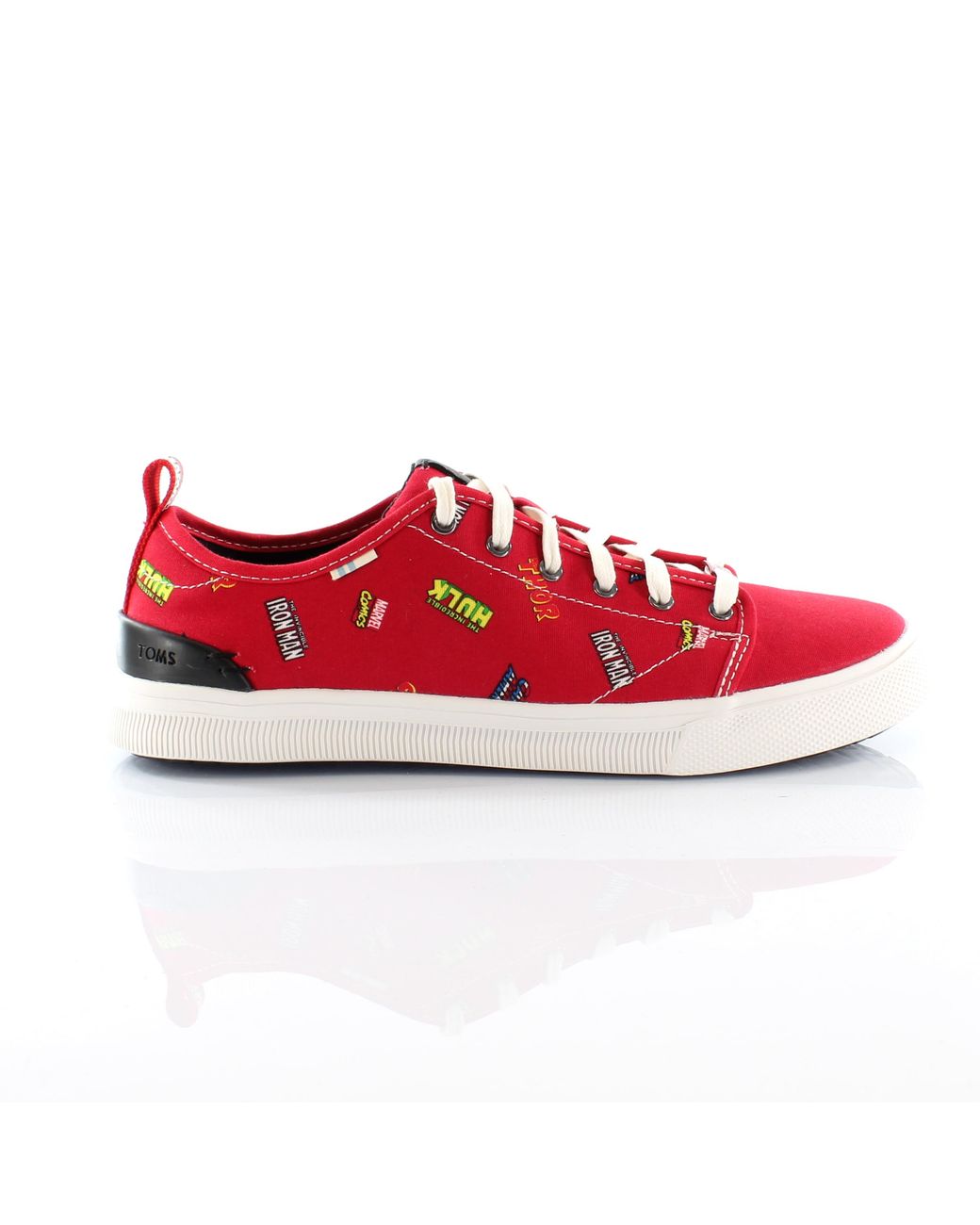 TOMS Red X Marvel Trvl Lite Low Trainers Textile