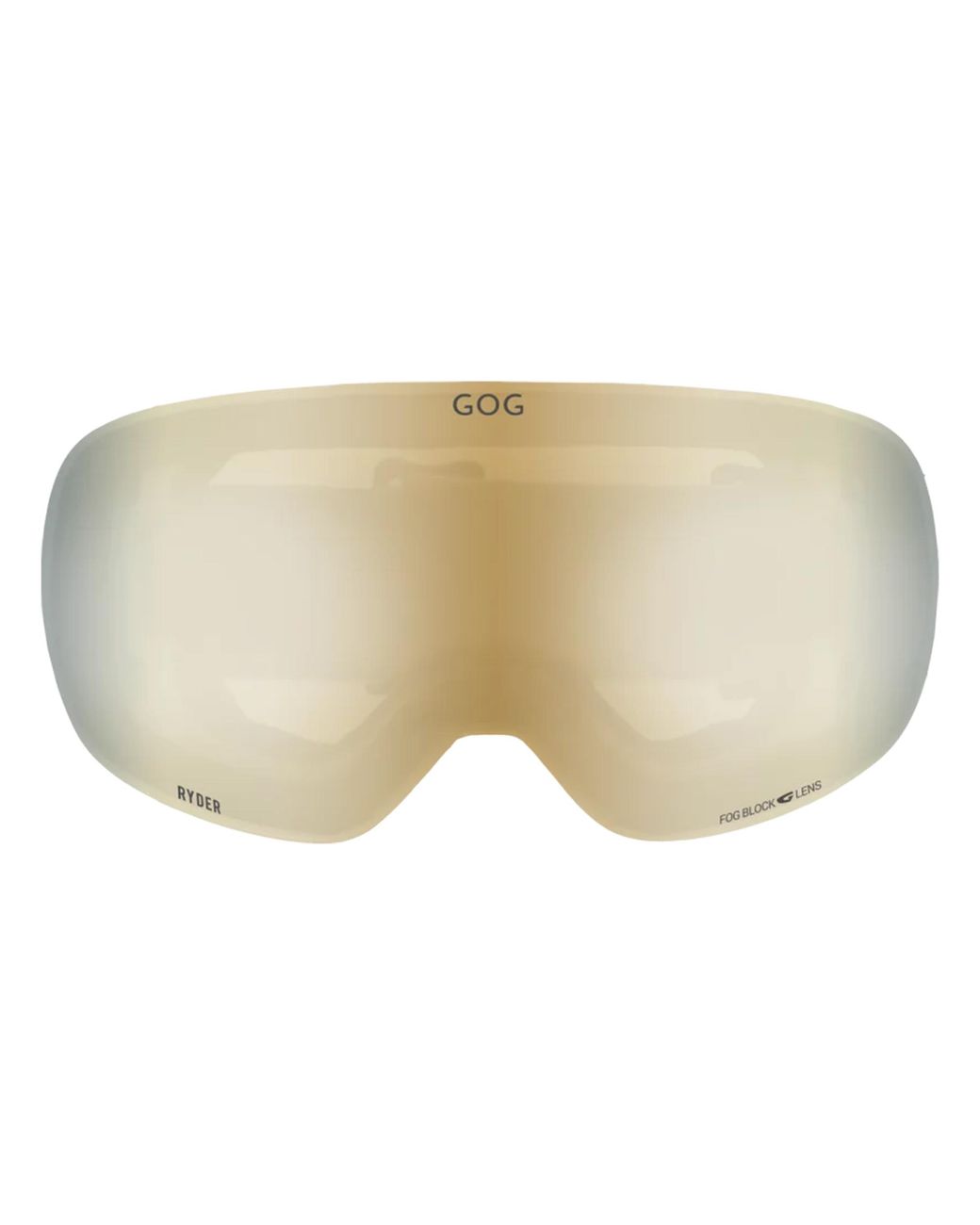 G.O.D Eyewear Natural Ryder Uv400 Ski Snowboard Goggles With Anti-Fog Mirror Double Lens