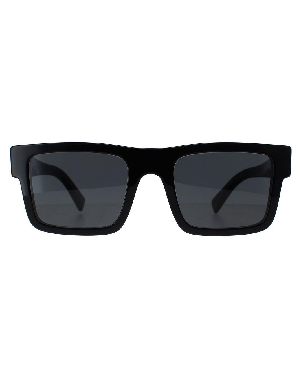Prada Black Rectangle Dark Pr19Ws for men