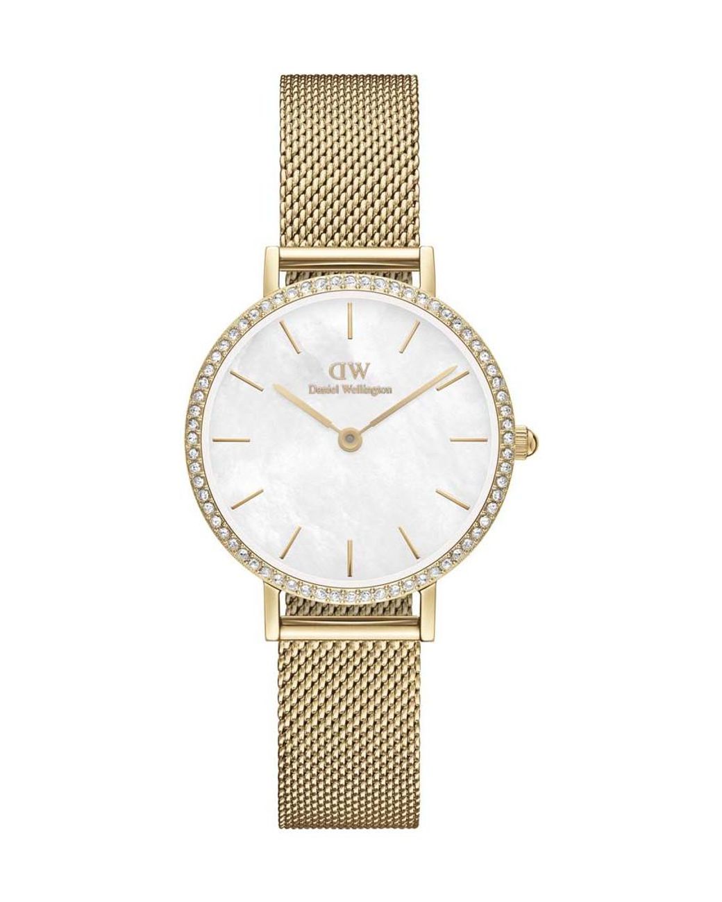 Daniel Wellington Metallic Dw00100662 Ladies Petite Lumine 28Mm Watch