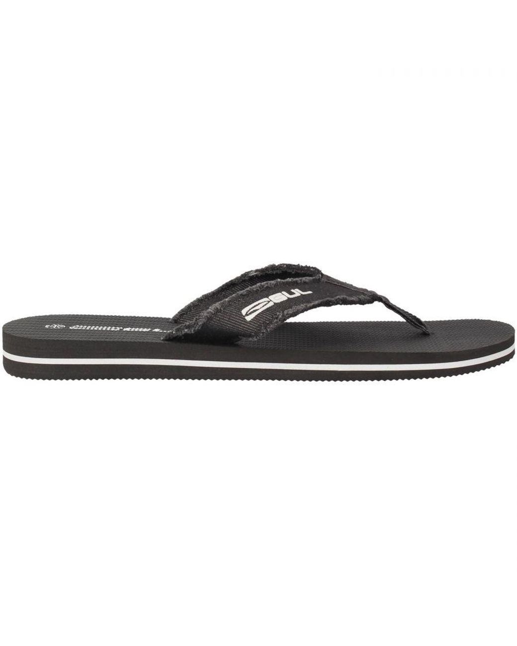 Gul Krait Flip Flops in Black for Men | Lyst UK