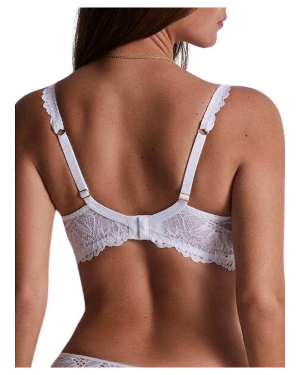 Aubade Brown Flowermania Half Cup Bra