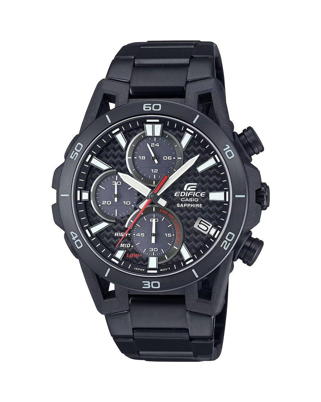 G-Shock Black Solar Chronograph Watch for men