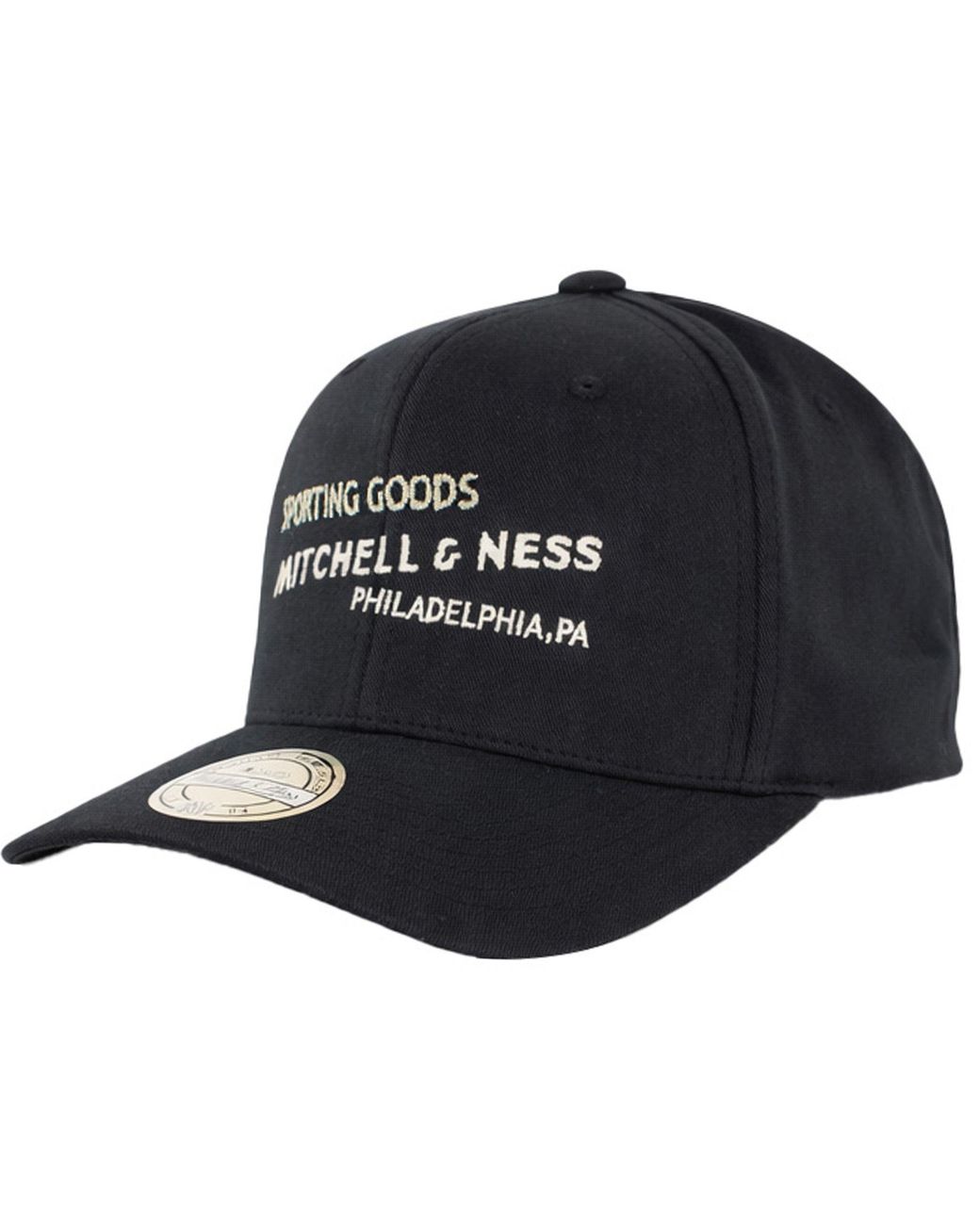 Mitchell & Ness Black Sporting Goods Cap Cotton