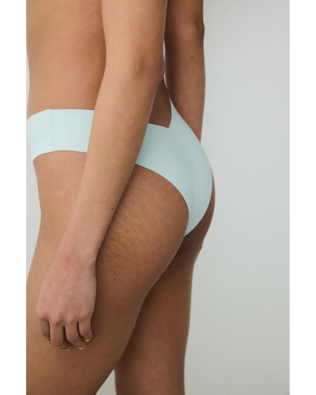 Penti Blue Low-Waist Brazilian Panties