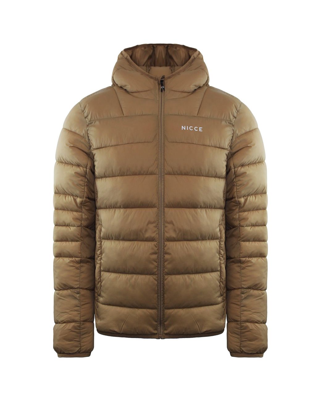 Nicce London Green Skyline Padded Jacket for men