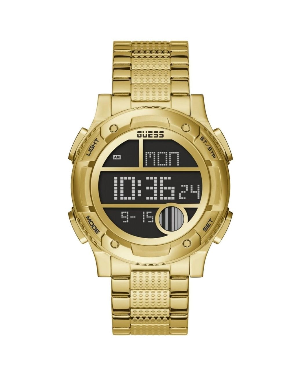 Guess Metallic Gold Stainless Steel Watch