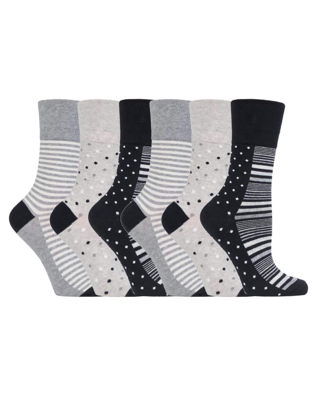 Gentle Grip Black Gentle Grip Womens