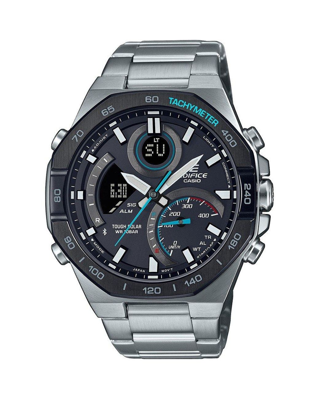 G-Shock Metallic Edifice Watch Ecb-950Db-1Aef Stainless Steel for men