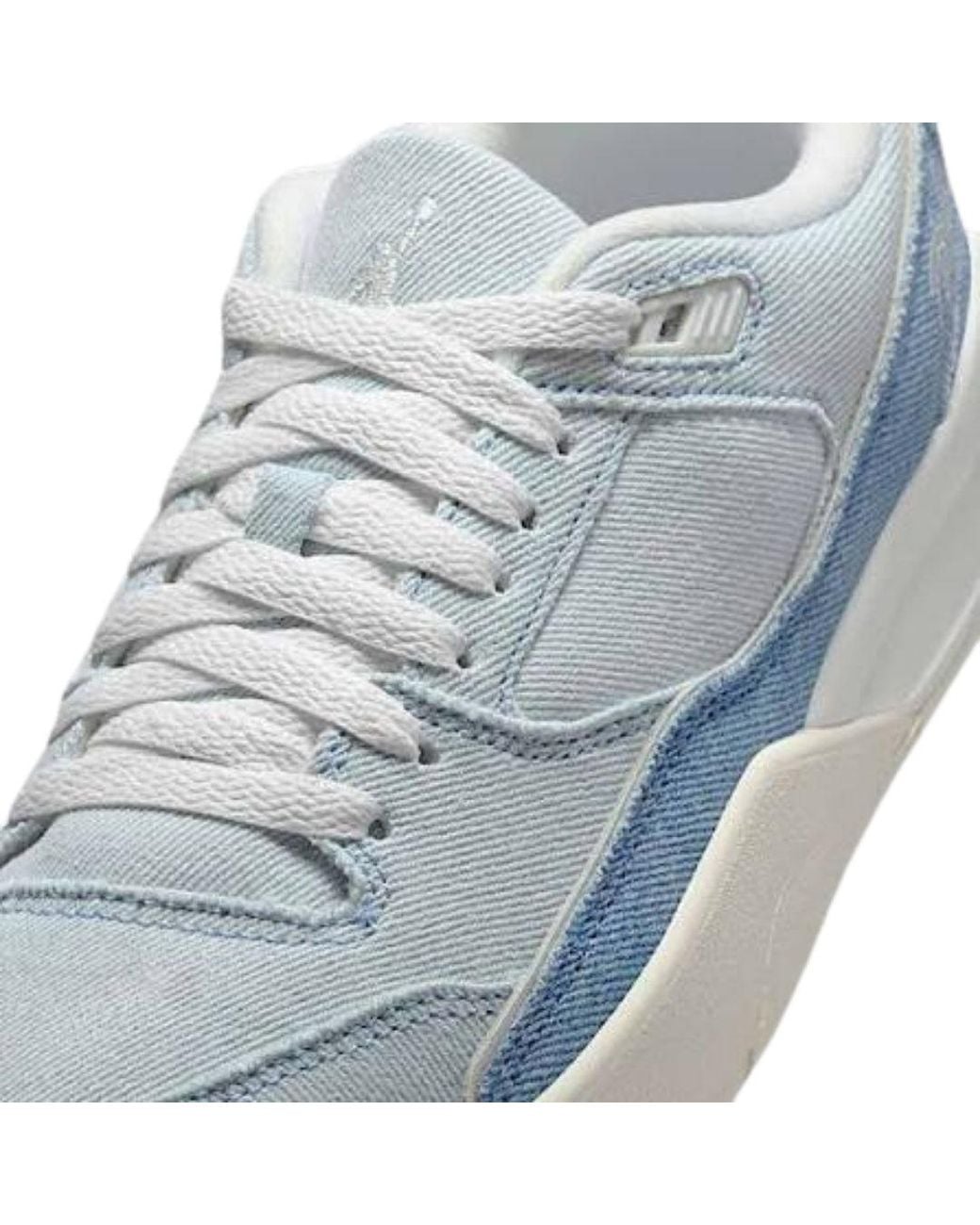 Nike Blue Air Jordan Flight Court Se Denim Worn Trainers