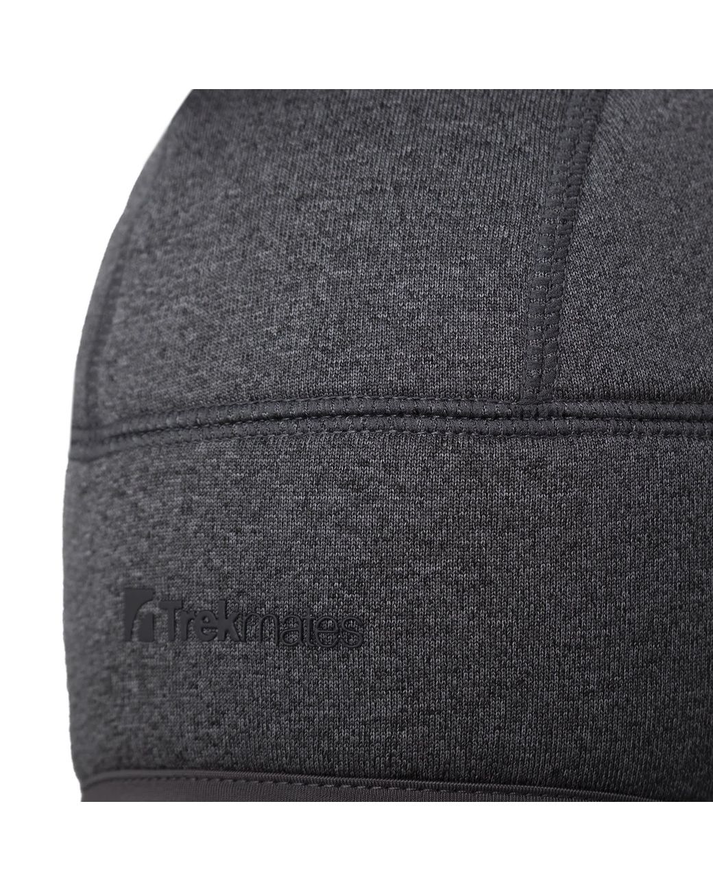 Trekmates Black Strath Beanie Fleece Warm Outdoor Hiking Walking Winter Hat for men