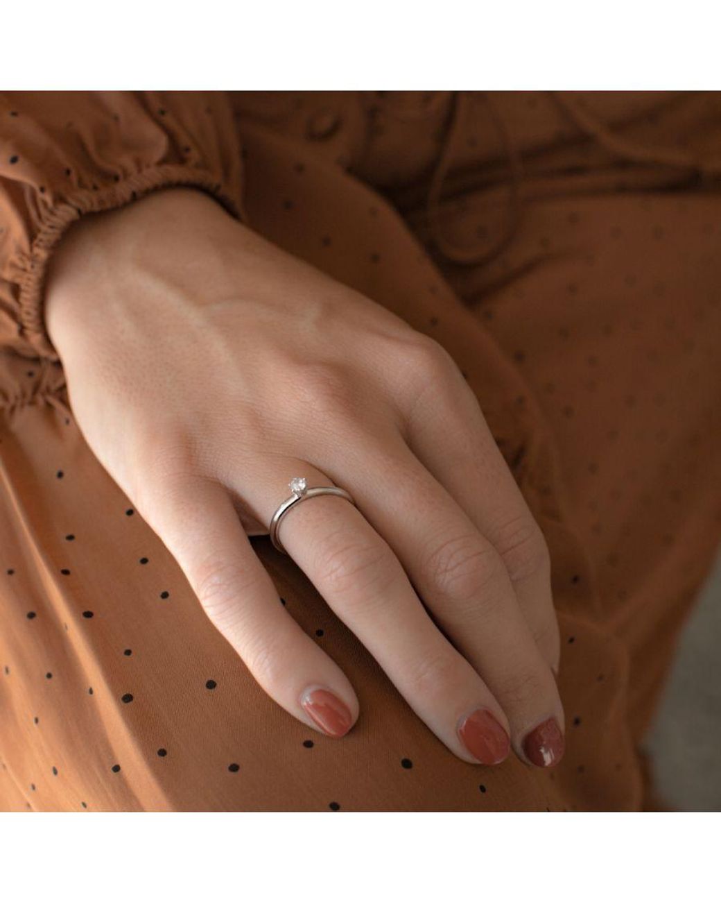 Tresor 1934 Metallic Trilani Sterling Ring