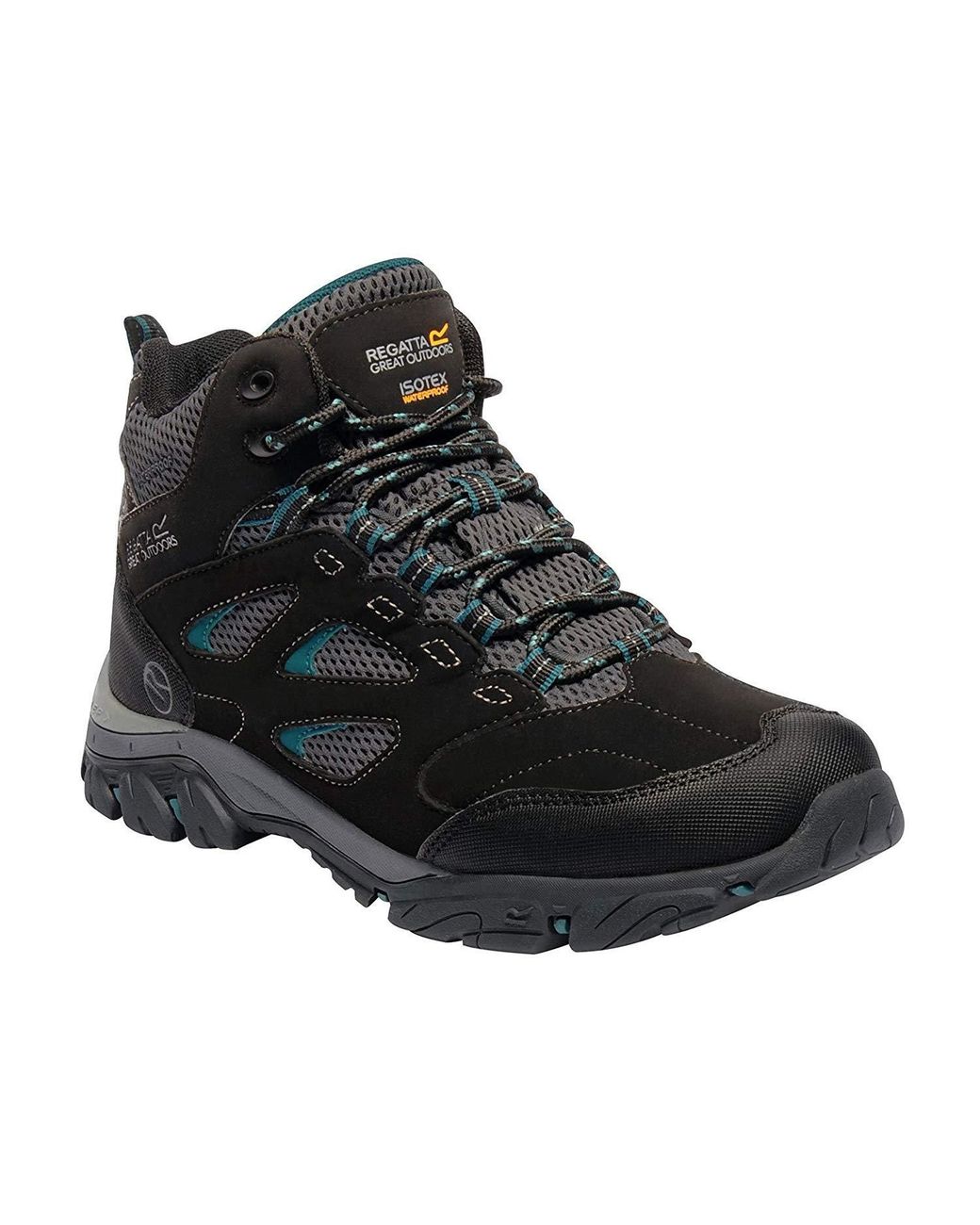 Regatta Black Ladies Holcombe Iep Mid Hiking Boots