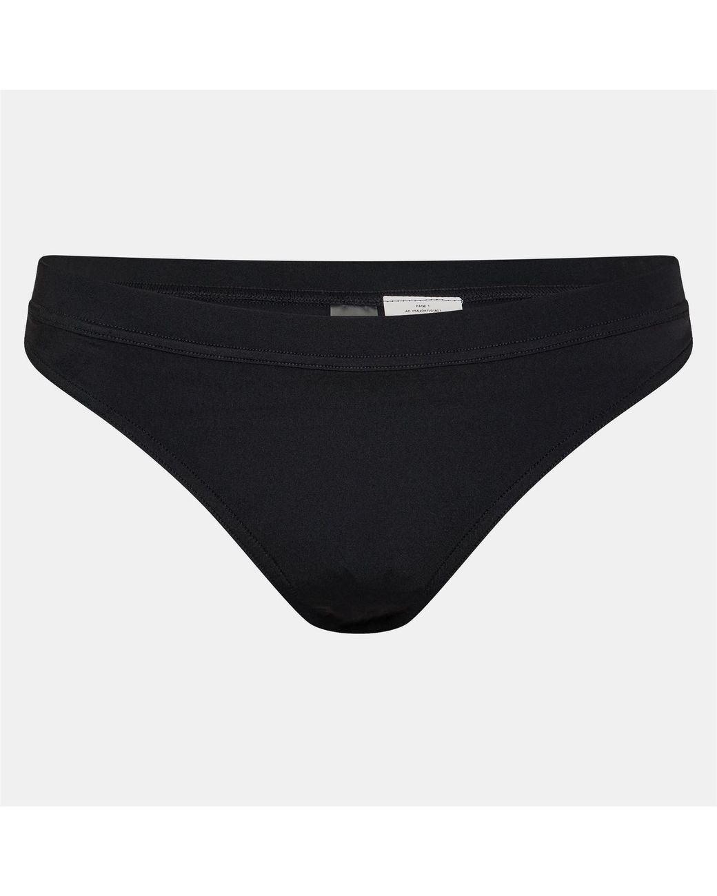 PUMA Black Sporty Brazillian Bikini Bottom
