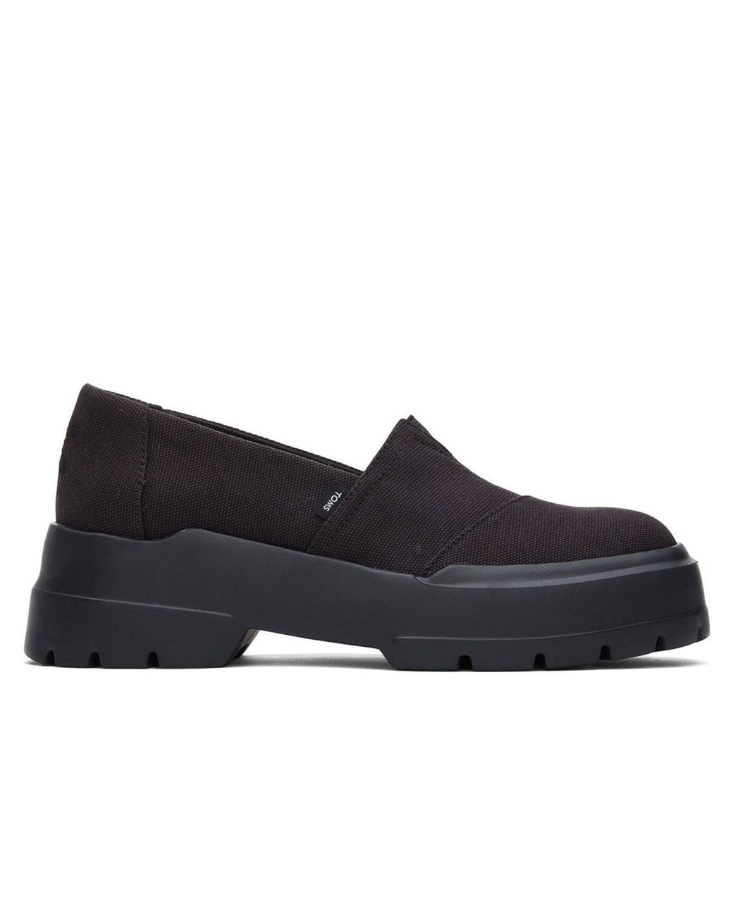 TOMS Black Alpargata Combat Low Shoes