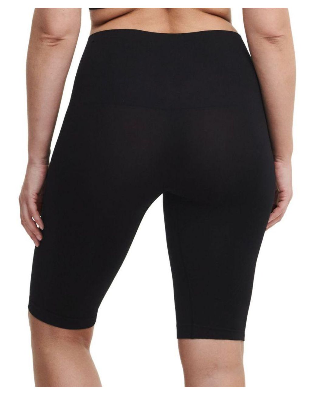 Chantelle Black Smooth Comfort Sculpting Long Shorts