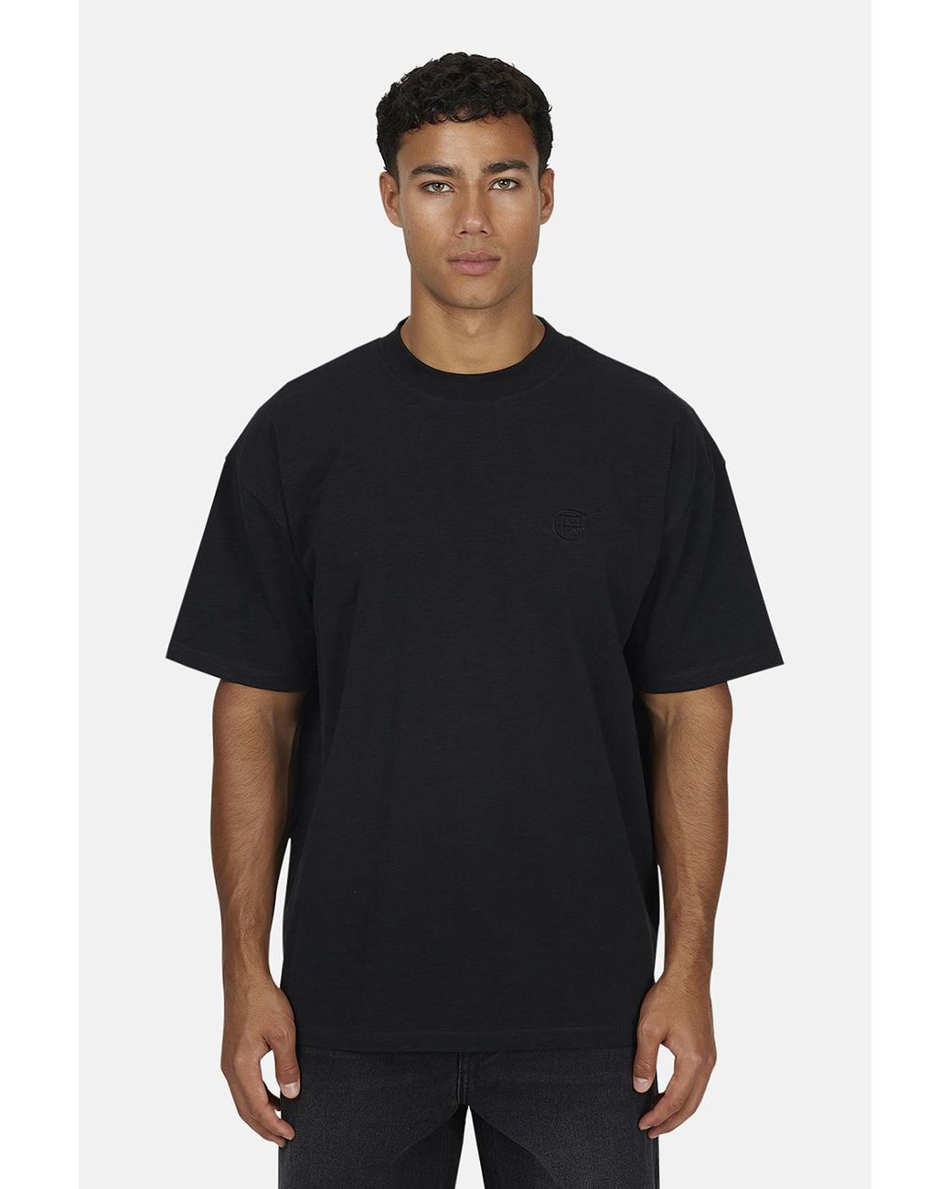 Good For Nothing Black Relaxed T-Shirt for men