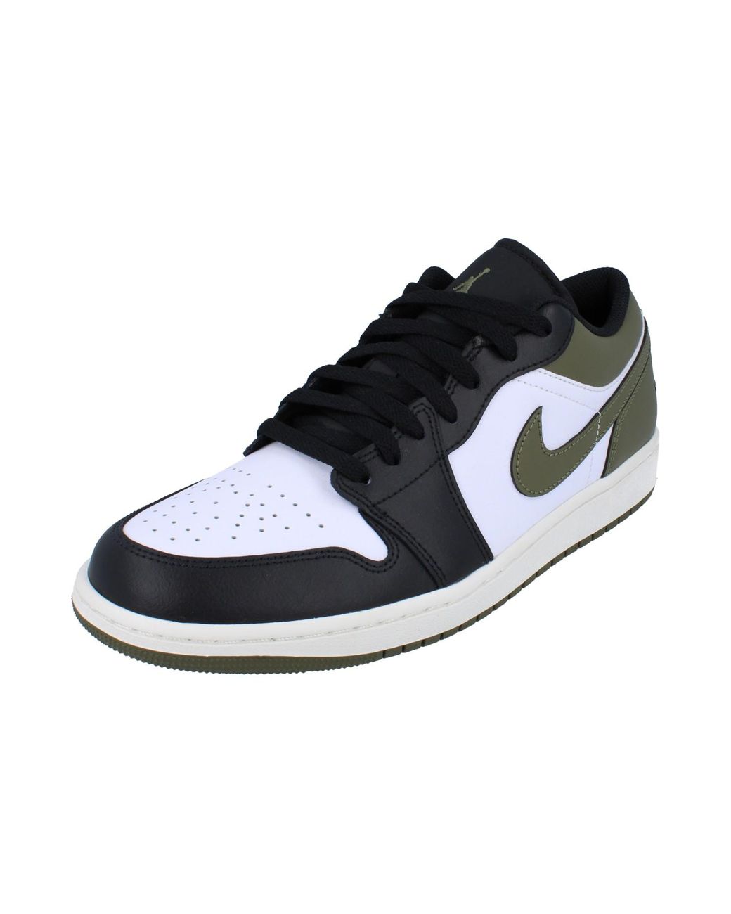 black jordan 1 low top