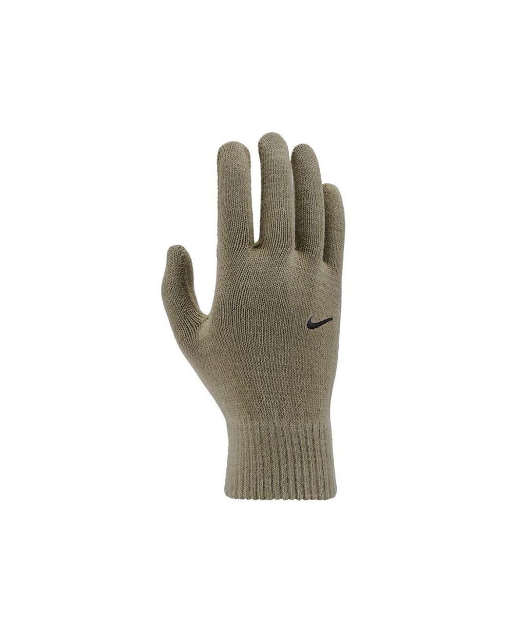 Nike Green Adult 2.0 Knitted Swoosh Grip Gloves