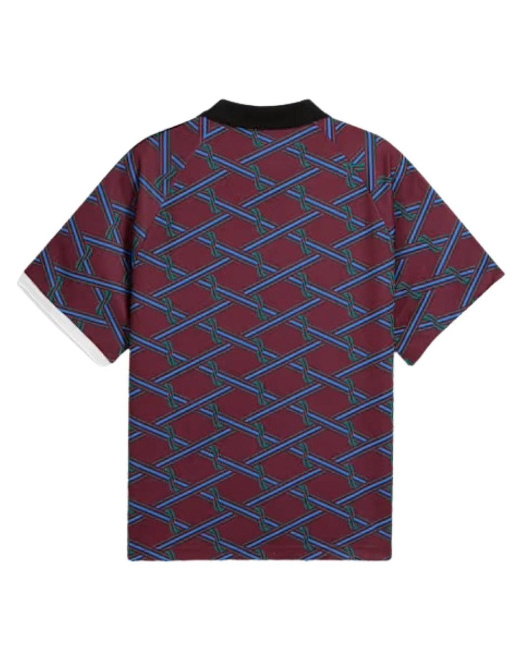 PUMA Blue King Ruby Shimmer Jersey Top for men