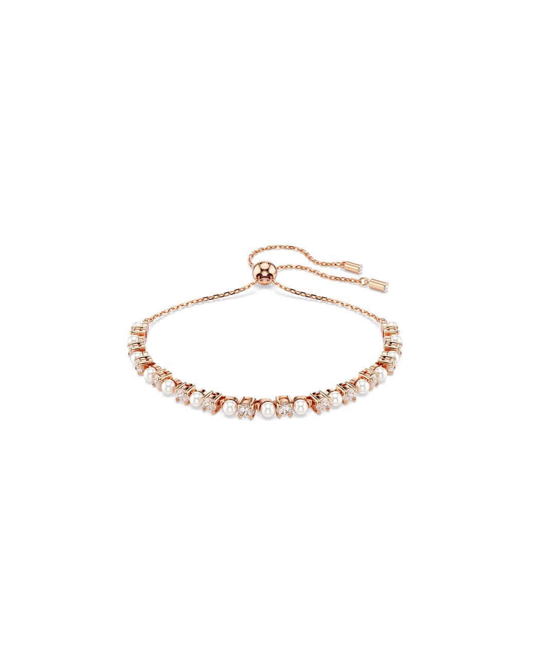 Swarovski Metallic 'Matrix Pearl' Plated Metal Bracelet
