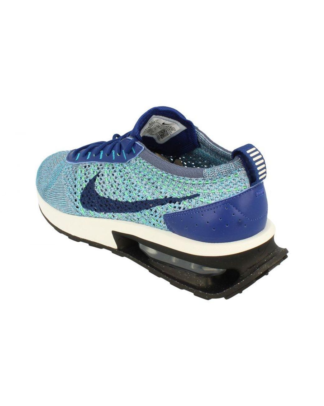 Nike Blue Air Max Flyknit Racer Trainers for men
