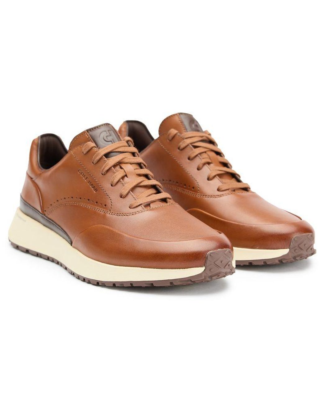 Cole Haan Brown Luxe Mile Trainers for men