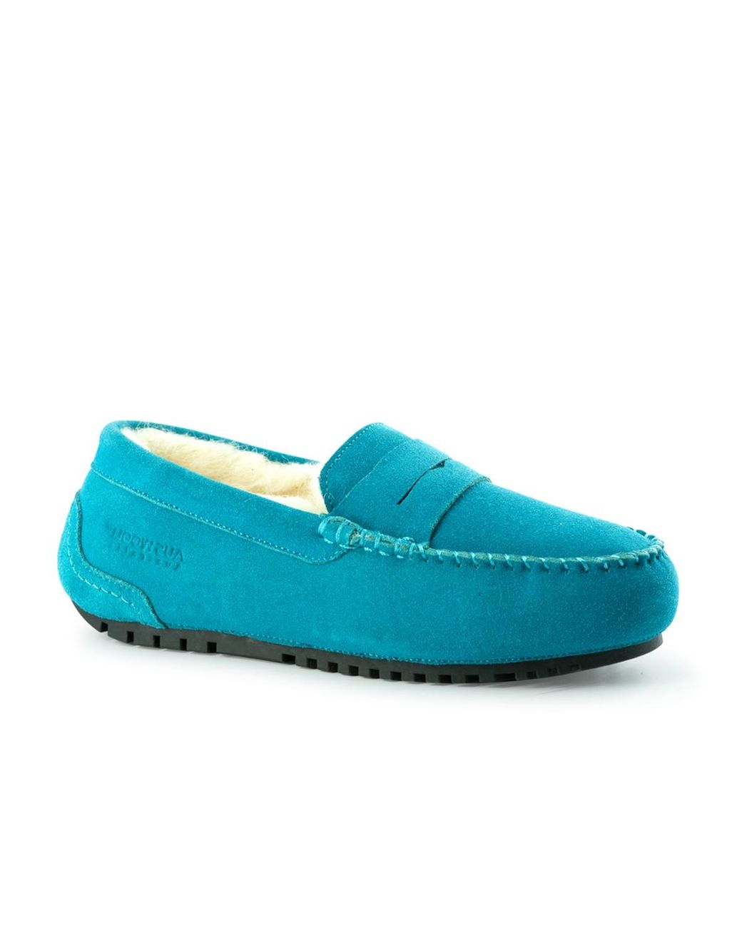Aus Wooli Blue Australia Byronbay Cosy Moccasins