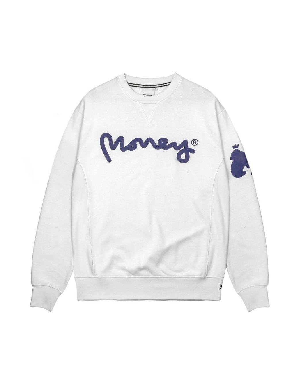Money White Sig Ape Crew for men