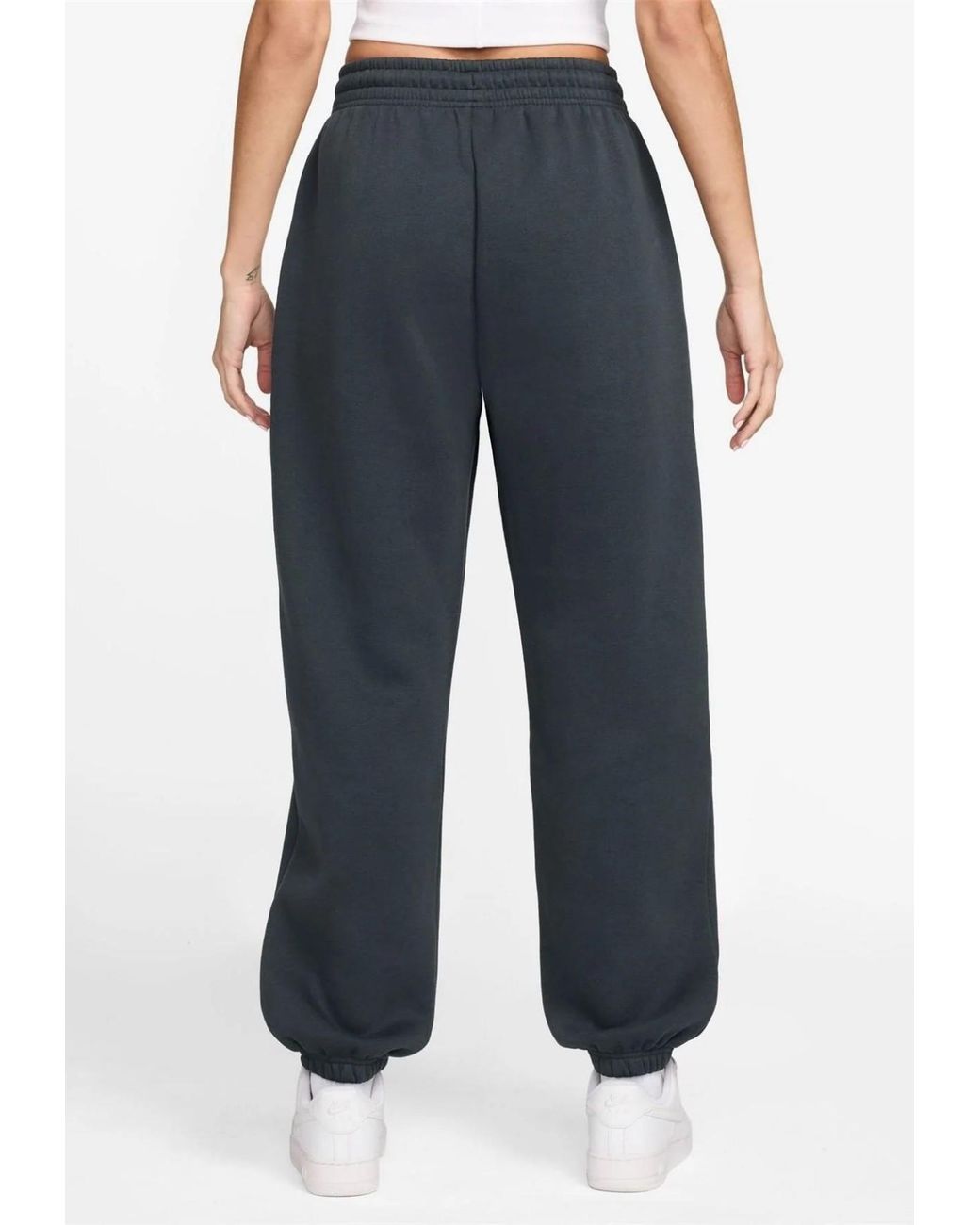 Nike Blue Phoenix Fleece Oversized Joggers