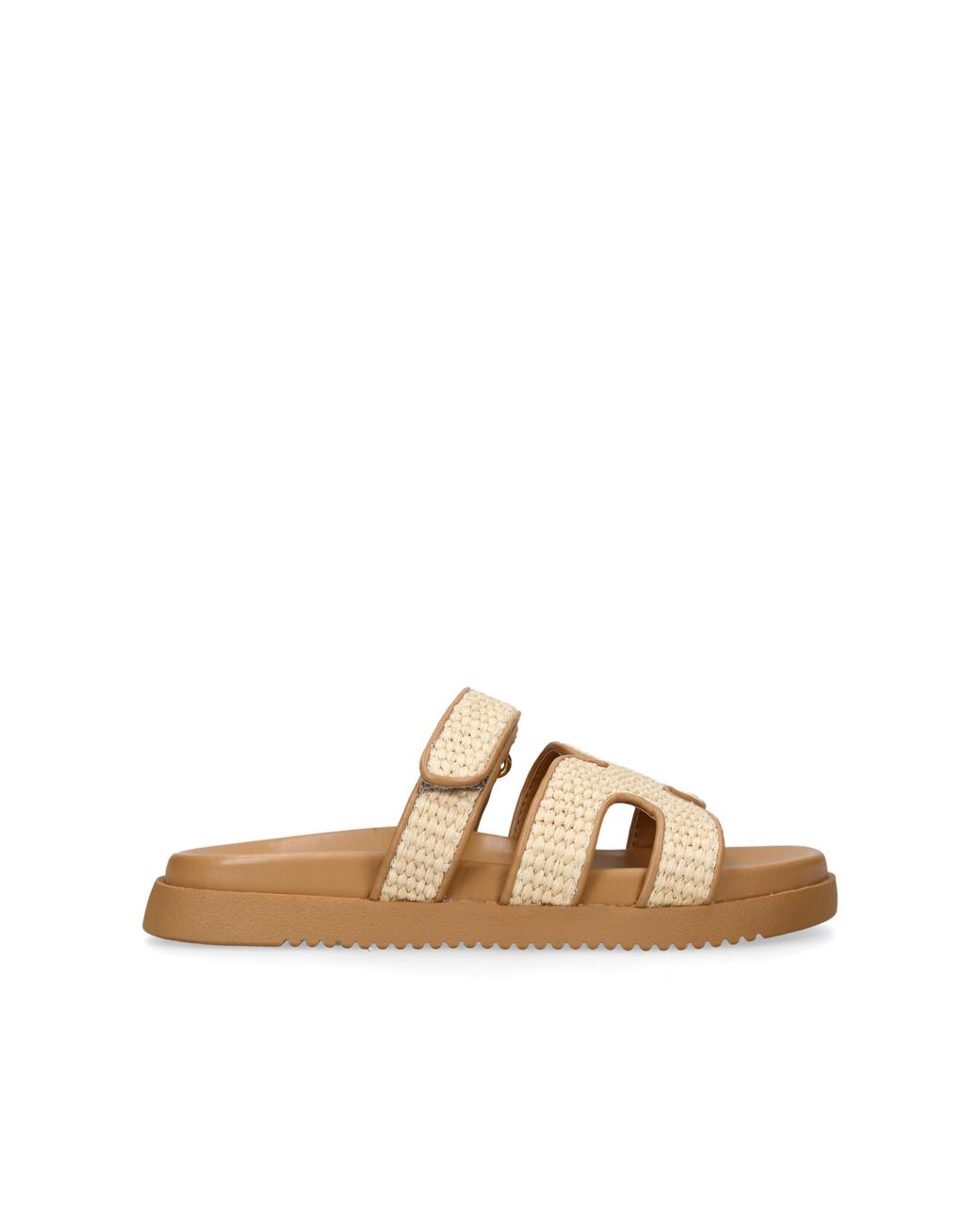 Steve Madden Natural Missile Raffia Sandals