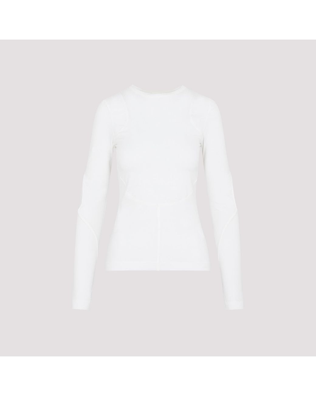 Givenchy White Stretch Nylon Top