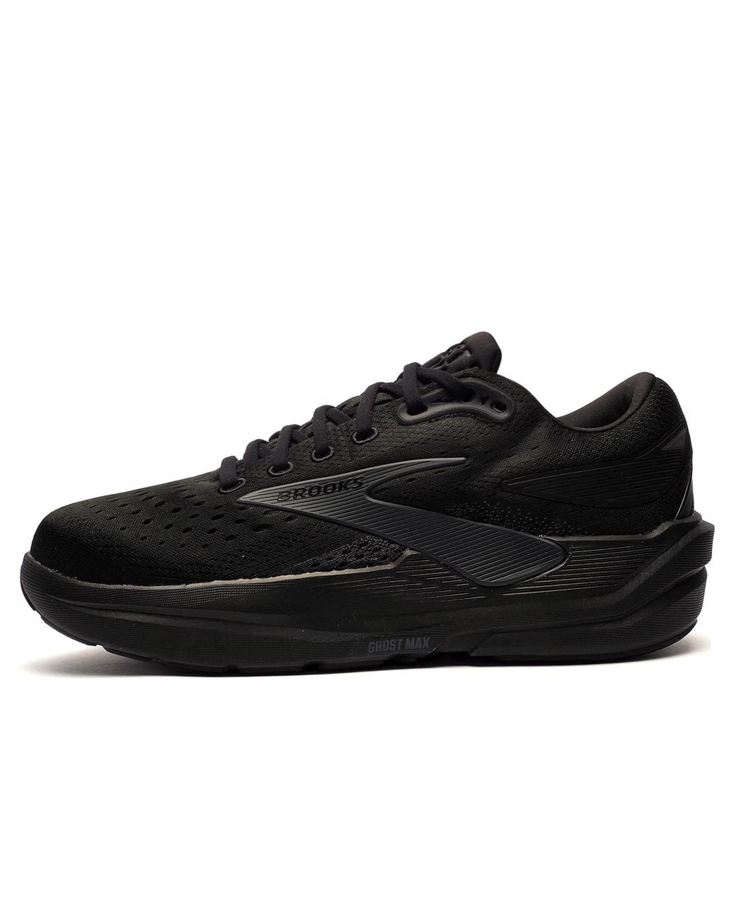 Brooks Black Ghost Max 3 Wide Fit Running Shoes for men