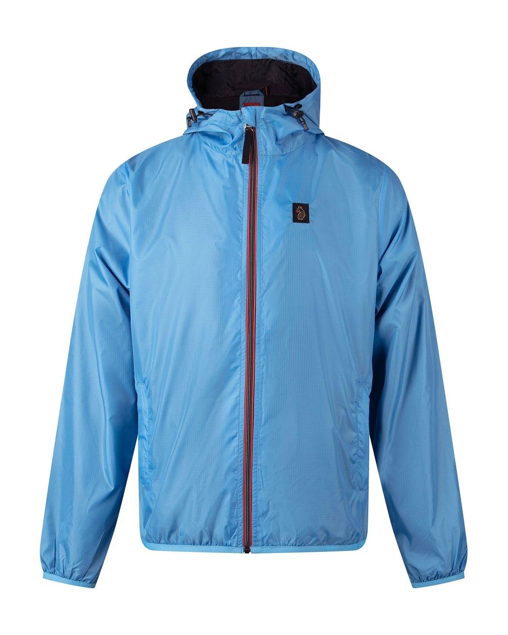 Luke 1977 Blue Garnedd Lightweight Nylon Jacket for men
